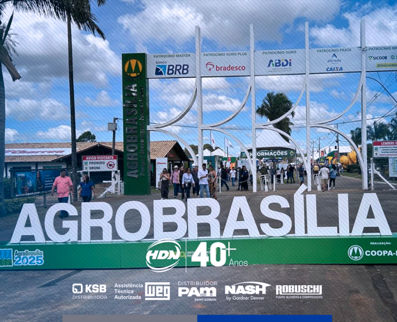 HDN Bombas marca presença na AgroBrasília 2025 com soluções inovadoras para o agronegócio HDN Bombas marca presença na AgroBrasília 2025 com soluções inovadoras para o agronegócio